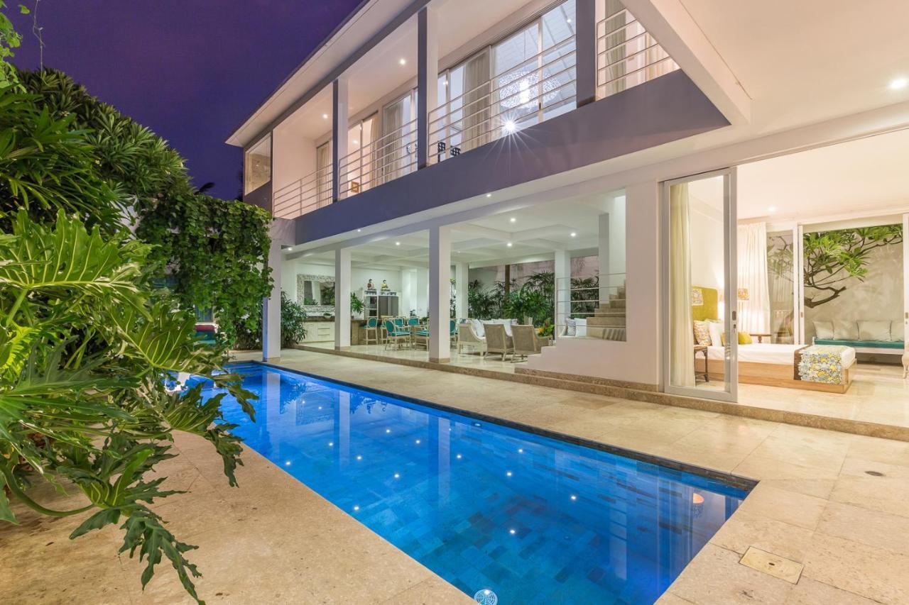 Villa Lansel, Modern 3 bedrooms villa, 14m pool, 700m from beach Seminyak Exteriör bild